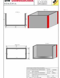 Bazin rectangular BR Di 400/200/250/20