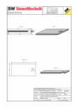 Placa bazin rectangular PBR 490/240/25 SW UMWELTTECHNIK - 