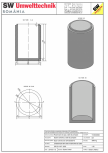 Bazin cilindric BC DN120/200/15 SW UMWELTTECHNIK - 