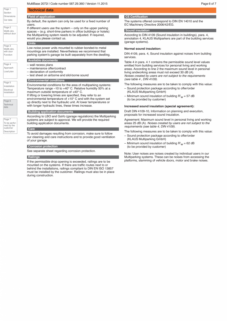Pagina 6-Sistem de parcare hidraulic KLAUS MULTIBASE 2072i Fisa tehnica Engleza 0

B2
745
765
785
805
825
835...
