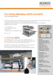 Sisteme de parcare hidraulice KLAUS - MULTIBASE 2072i, MULTIBASE 2078i
