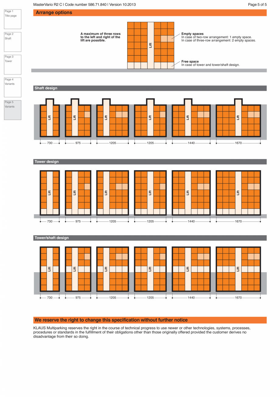 Pagina 5-Sistem de parcare hidraulic R2C KLAUS MASTERVARIO R2 Fisa tehnica Engleza 4
2126
2317
2489
2661
2852...