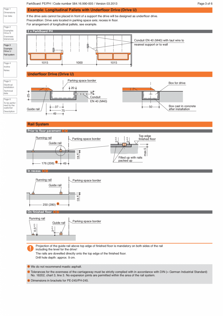 Pagina 3-Platforma pentru parcare KLAUS PARKBOARD PE Fisa tehnica Engleza tallations. The ParkBoards have a...