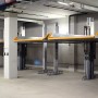 Sistem de parcare hidraulic - platforma cu acces orizontal
