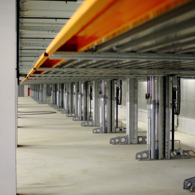 KLAUS Sistem de parcare hidraulic - detaliu - Sisteme de parcare automate si semi-automate KLAUS