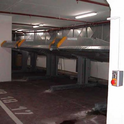 KLAUS Sistem de parcare hidraulic -cu locurile neocupate - Sisteme de parcare automate si semi-automate KLAUS