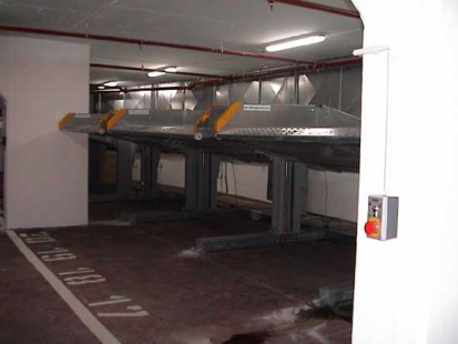 Sistem de parcare hidraulic -cu locurile neocupate SINGLEUP 2015 Sisteme de parcare automate
