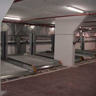 KLAUS Sistem de parcare hidraulic - platformele libere - Sisteme de parcare automate si semi-automate KLAUS