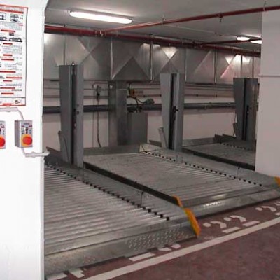 KLAUS Sistem de parcare hidraulic cu platformele libere - Sisteme de parcare automate si semi-automate KLAUS