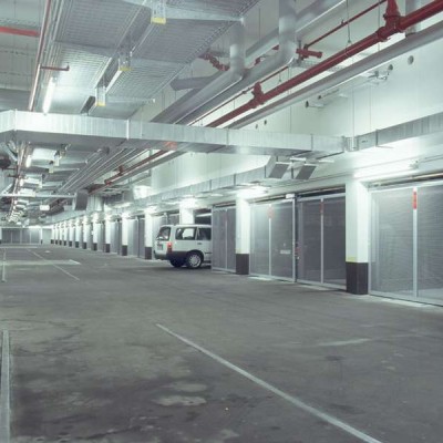 KLAUS Sistem de parcare semi-automat vazut din exterior - Sisteme de parcare automate si semi-automate KLAUS