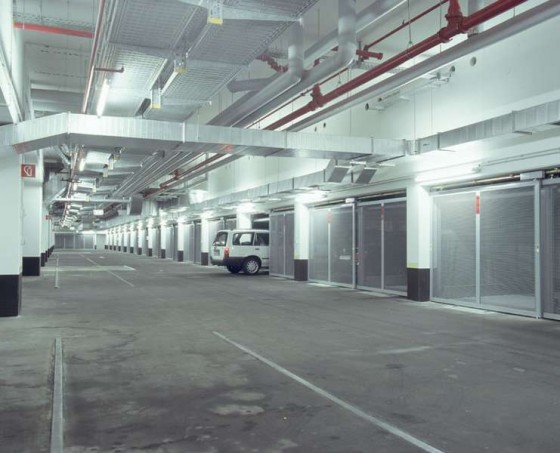 KLAUS Sistem de parcare semi-automat vazut din exterior - Sisteme de parcare automate si semi-automate KLAUS