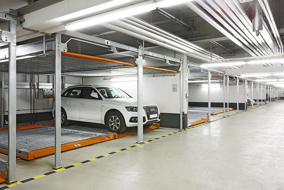 KLAUS Sistem de parcare semi-automat cu 1 loc ocupat - Sisteme de parcare automate si semi-automate