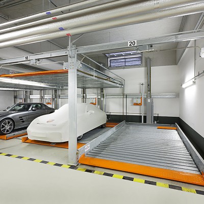 KLAUS Sistem de parcare semi-automat cu 2 locuri ocupate - Sisteme de parcare automate si semi-automate