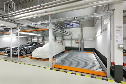 Sistem de parcare semi-automat cu 2 locuri ocupate TRENDVARIO 4200 Sisteme de parcare semi-automate