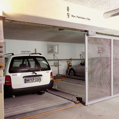 KLAUS Exemplificarea modului de utilizare a sistemului de parcare semi-automat - Sisteme de parcare automate si