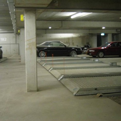 KLAUS Platforma glisanta pentru parcare vazuta de aproape - Sisteme de parcare automate si semi-automate KLAUS