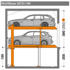 MultiBase 2072i 195 - Sistem de parcare hidraulic - MultiBase 2072i