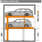 MultiBase 2072i 205 - Sistem de parcare hidraulic - MultiBase 2072i