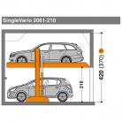 SingleVario 2061 210 - Sistem de parcare hidraulic - SingleVario 2061