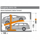 SingleUp 2015 170 - 305 - Sistem de parcare hidraulic - SingleUp 2015