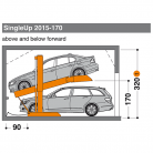 SingleUp 2015 170 - 320 - Sistem de parcare hidraulic - SingleUp 2015