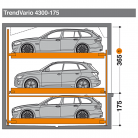 TrendVario 4300 175 - 365 - Sistem de parcare semi-automat - TrendVario 4300