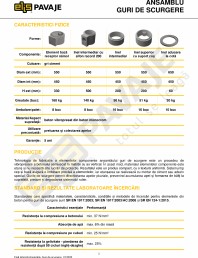 Ansamblu guri de scurgere