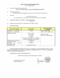 Declaratie de performanta - Inel pentru camine D1040 d800 g120 H250