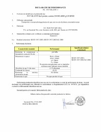 Declaratie de performanta - Inel pentru camine D1040 d800 g120 H500