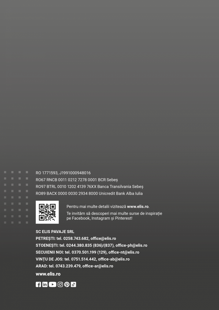Pagina 16-Mortare,&thinsp;lianți și nisip pentru amenajări exterioare ELIS PAVAJE Catalog, brosura Romana...
