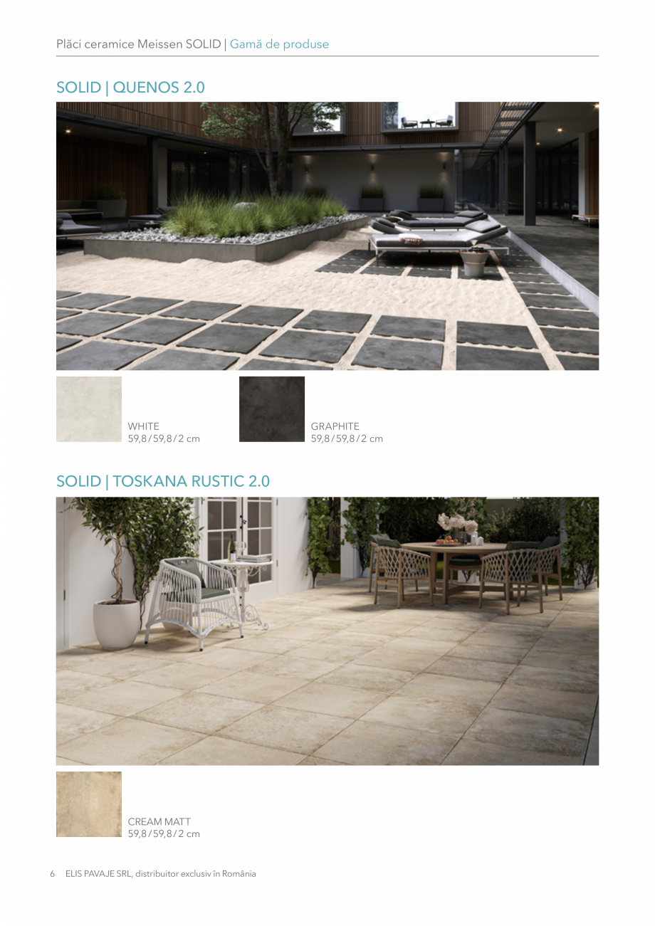 Pagina 6-Placi Ceramice Meissen  Catalog, brosura Romana ă și lemn pe aleile din
stațiunile de pe litoral....