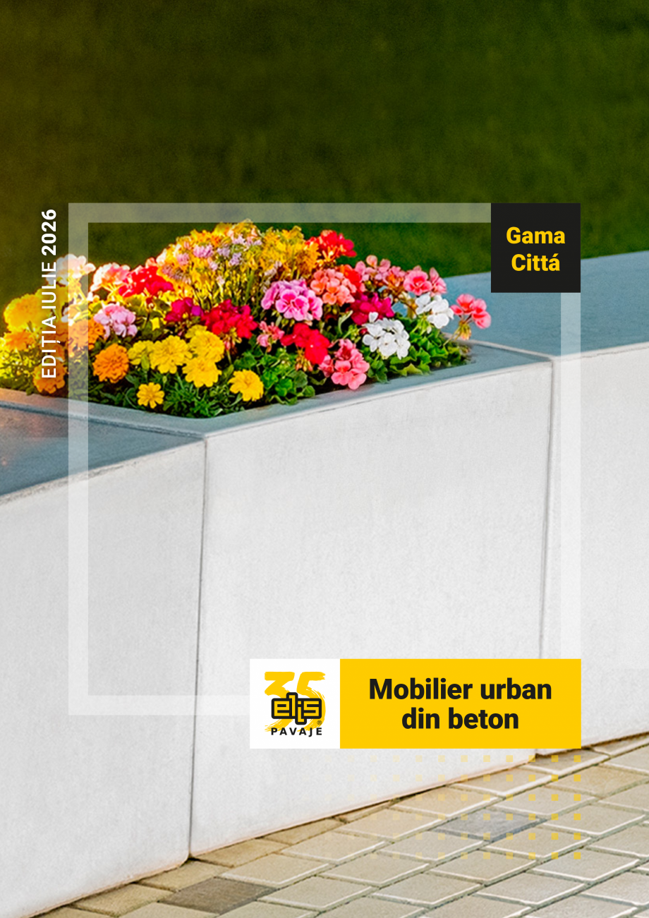 Pagina 1-Mobilier urban Citta  Catalog, brosura Romana EDIȚIA IULIE 2026

Gama
Cittá

Mobilier urban
din...
