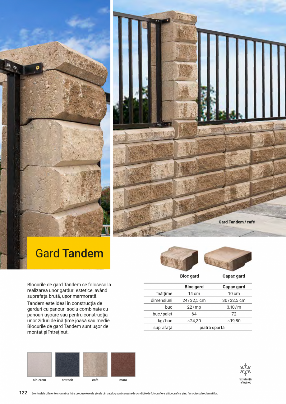 Pagina 122-Catalog - Elis Pavaje - 2024-2025 - Pavele si borduri din beton pentru pavaje exterioare ELIS PAVAJE...