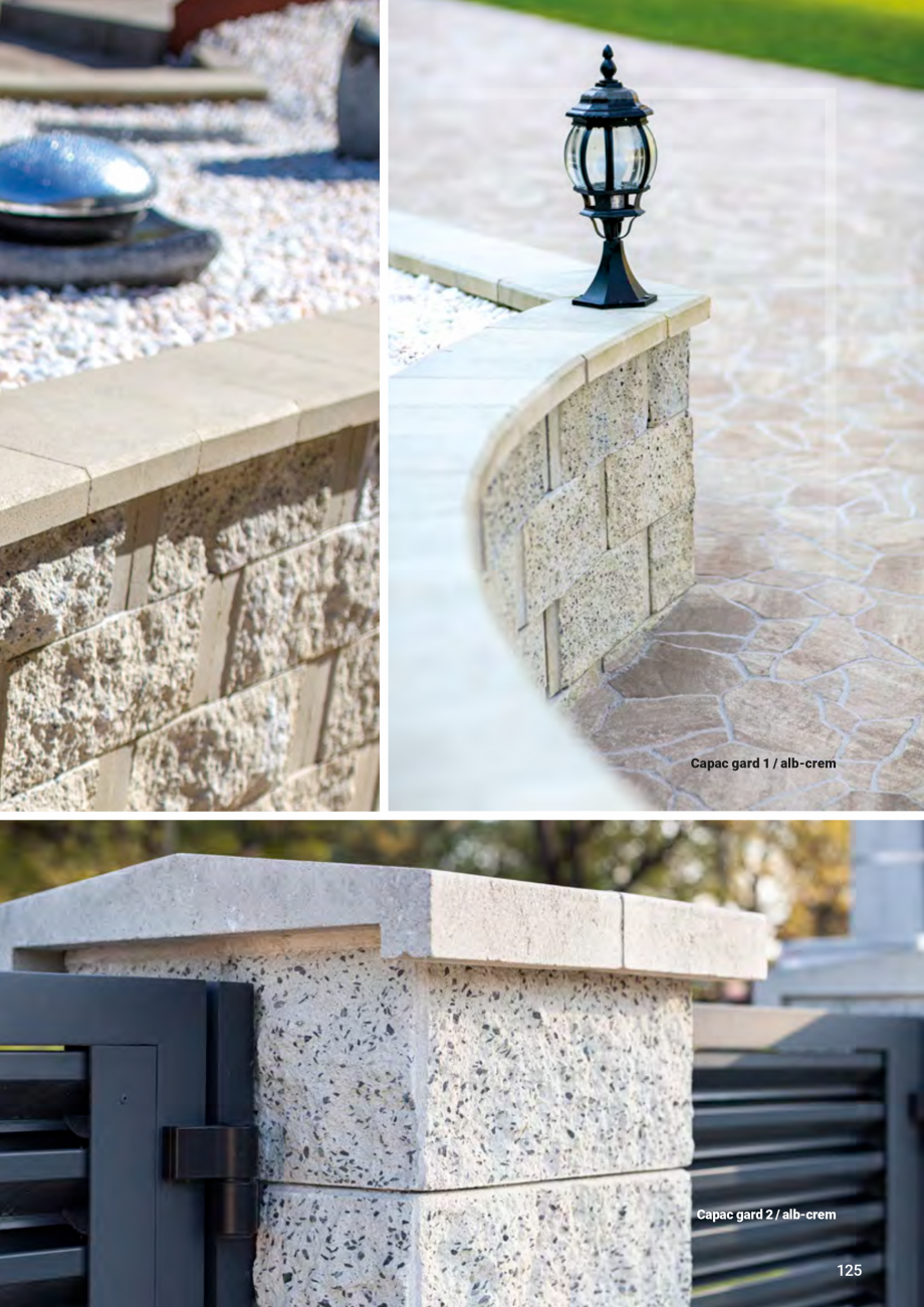 Pagina 125-Catalog - Elis Pavaje - 2024-2025 - Pavele si borduri din beton pentru pavaje exterioare ELIS PAVAJE...
