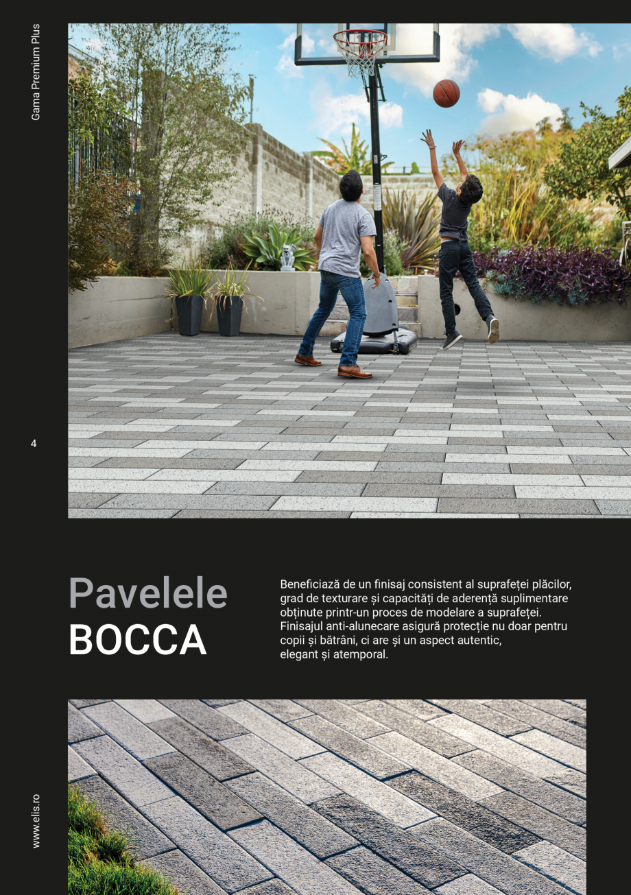 Pagina 4 - Pavele Premium Plus ELIS PAVAJE Catalog, brosura Romana a pavajului în urma
unei...
