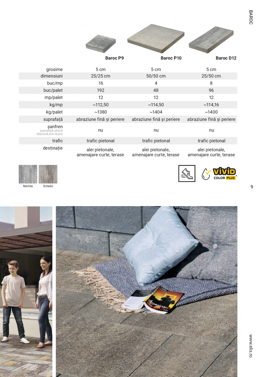 Pagina 9 - Pavele Premium Plus ELIS PAVAJE Catalog, brosura Romana 