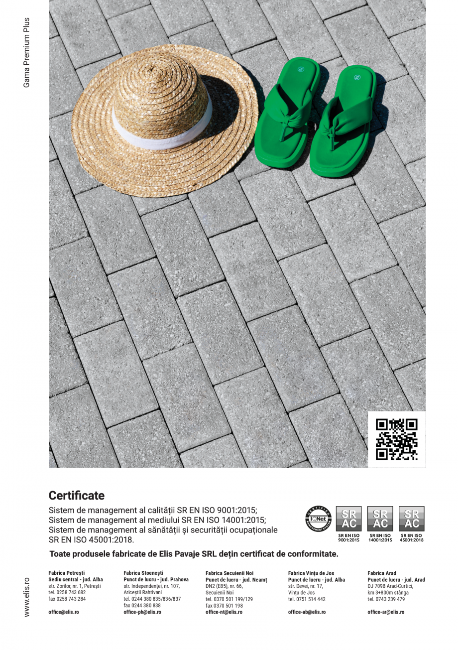 Pagina 12 - Pavele Premium Plus ELIS PAVAJE Catalog, brosura Romana 