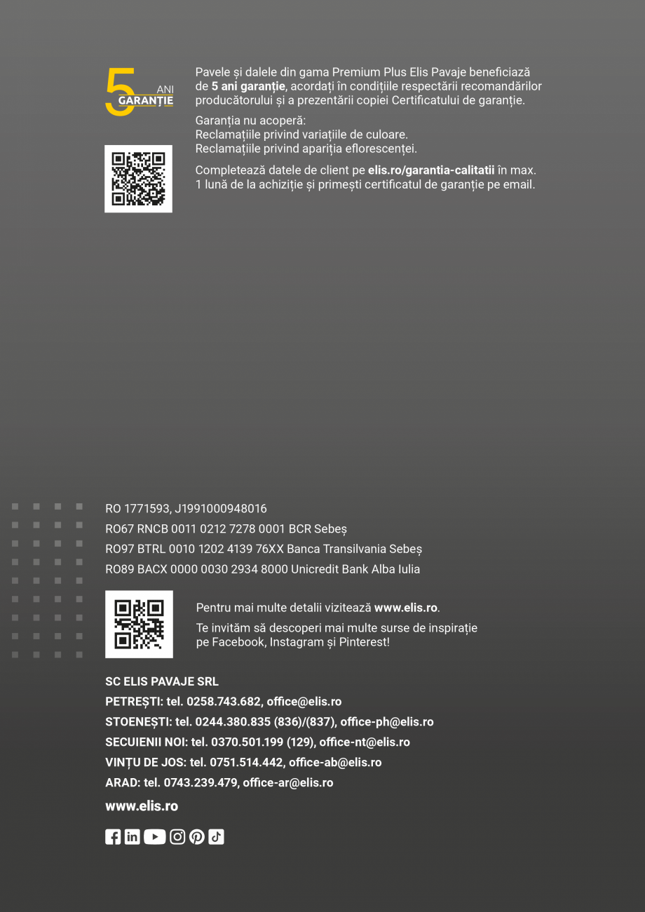 Pagina 16-Pavele si dale Premium Plus ELIS PAVAJE Catalog, brosura Romana 