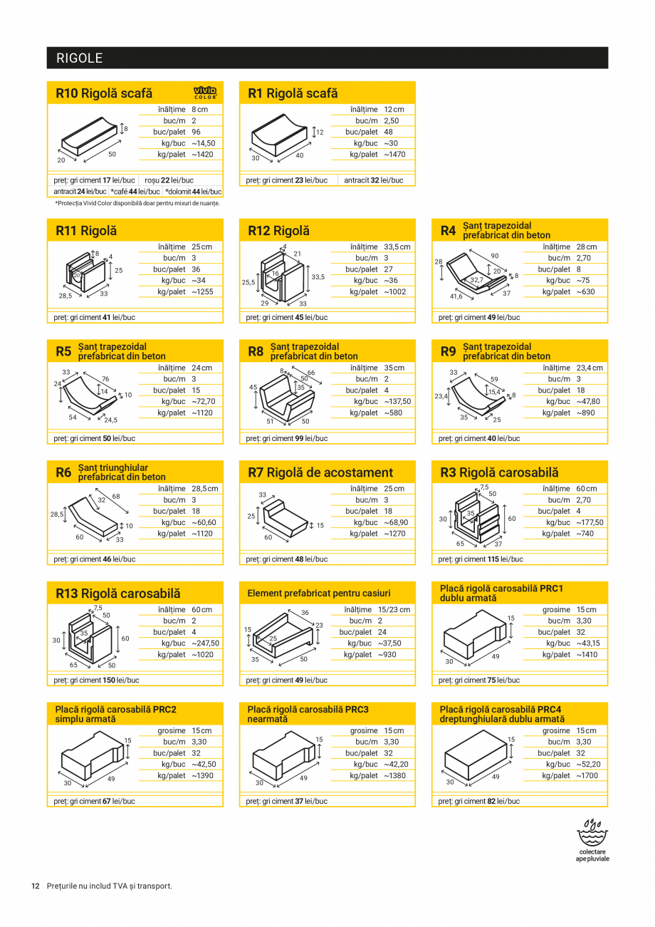 Pagina 12-Lista Pret - Oferta-de-produse Elis Pavaje -Iulie-2026 ELIS PAVAJE Catalog, brosura Romana em 103...