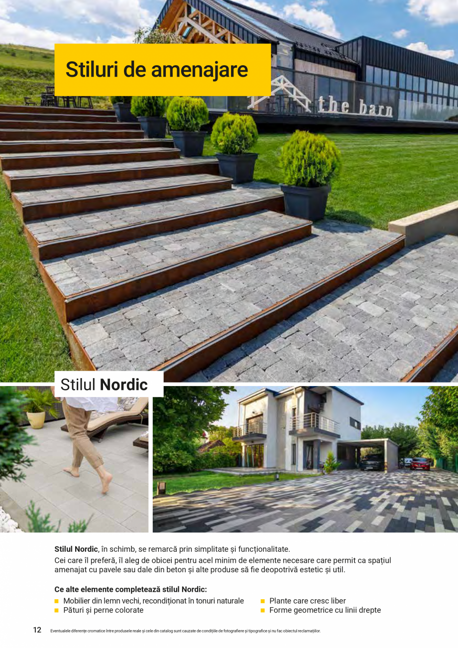 Pagina 12-Catalog de produse Elis  Pavaje 2026-2027 ELIS PAVAJE Catalog, brosura Romana verdeață și...