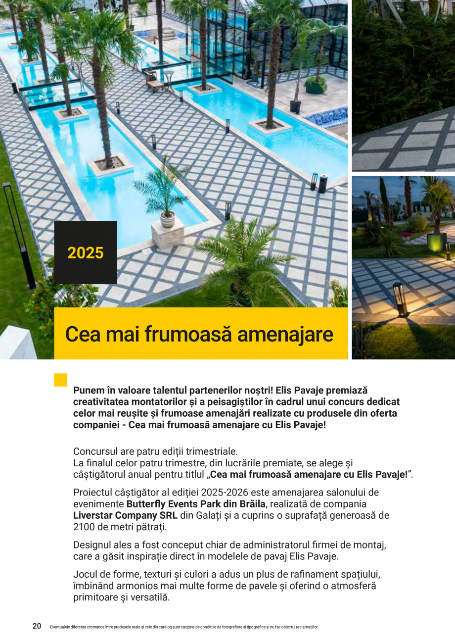Pagina 16-Catalog de produse Elis  Pavaje 2026-2027 ELIS PAVAJE Catalog, brosura Romana re.
	Selectează...