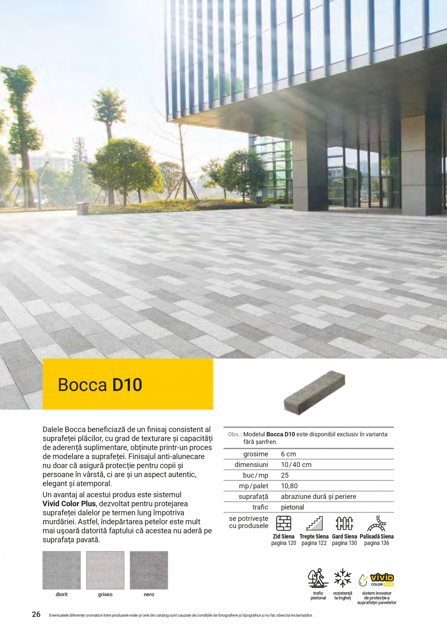 Pagina 22-Catalog de produse Elis  Pavaje 2026-2027 ELIS PAVAJE Catalog, brosura Romana ri închis

gri...