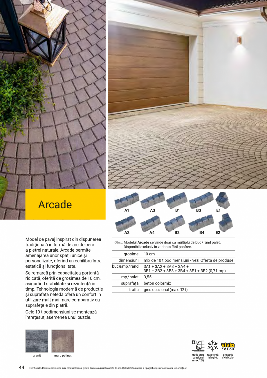 Pagina 40-Catalog de produse Elis  Pavaje 2026-2027 ELIS PAVAJE Catalog, brosura Romana stență
la îngheț

...