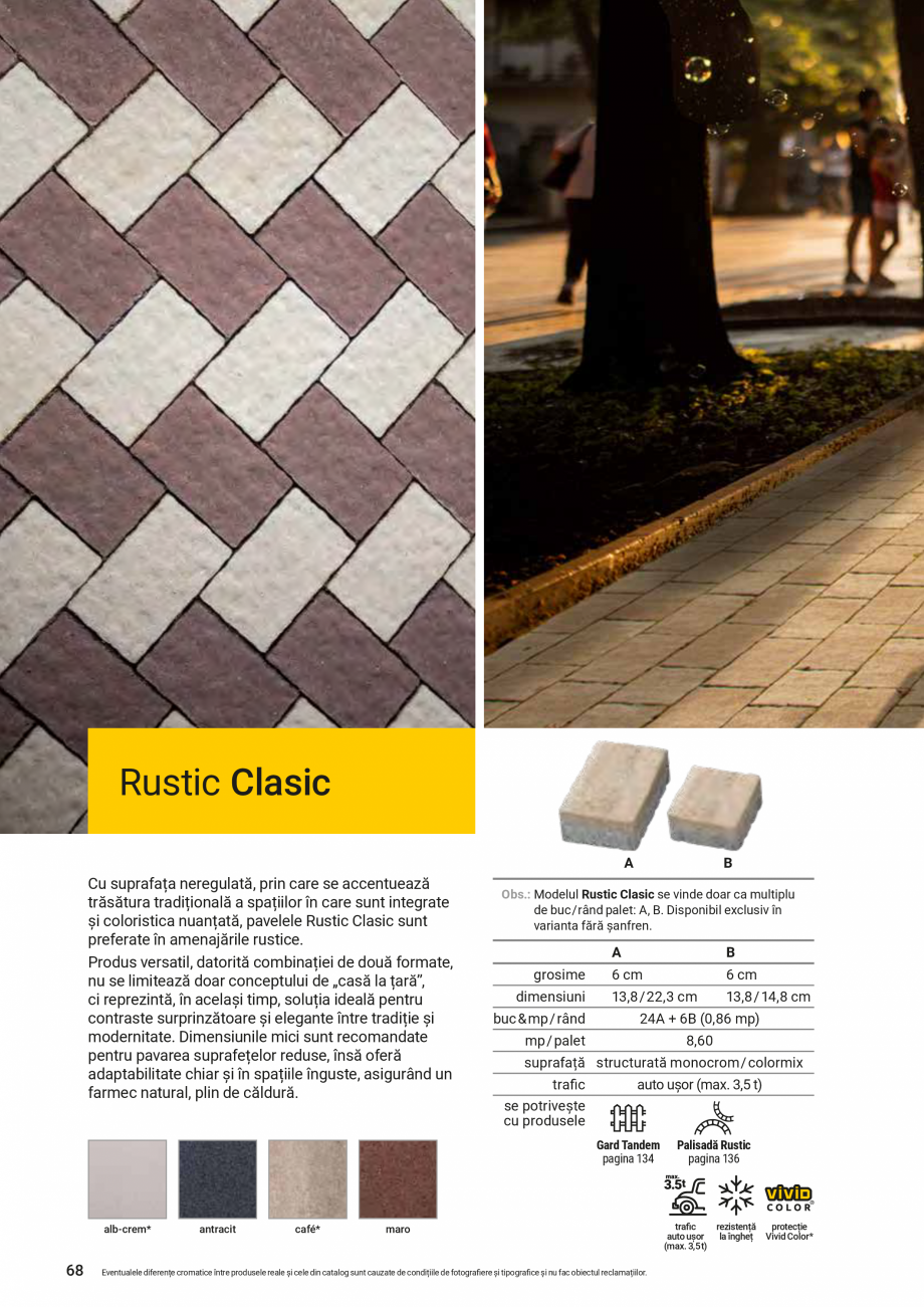 Pagina 64-Catalog de produse Elis  Pavaje 2026-2027 ELIS PAVAJE Catalog, brosura Romana  și curat, sunt...