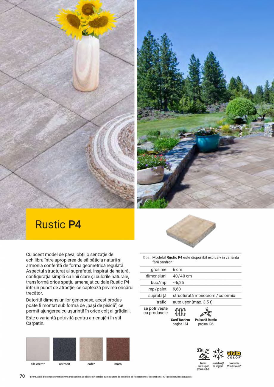 Pagina 66-Catalog de produse Elis  Pavaje 2026-2027 ELIS PAVAJE Catalog, brosura Romana zone diferite ori...