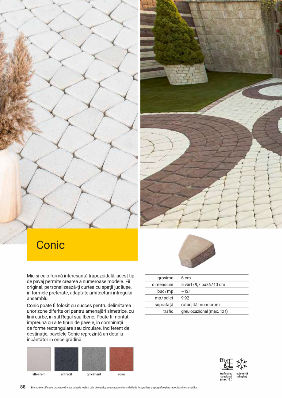 Pagina 84-Catalog de produse Elis  Pavaje 2026-2027 ELIS PAVAJE Catalog, brosura Romana ice și nu fac...