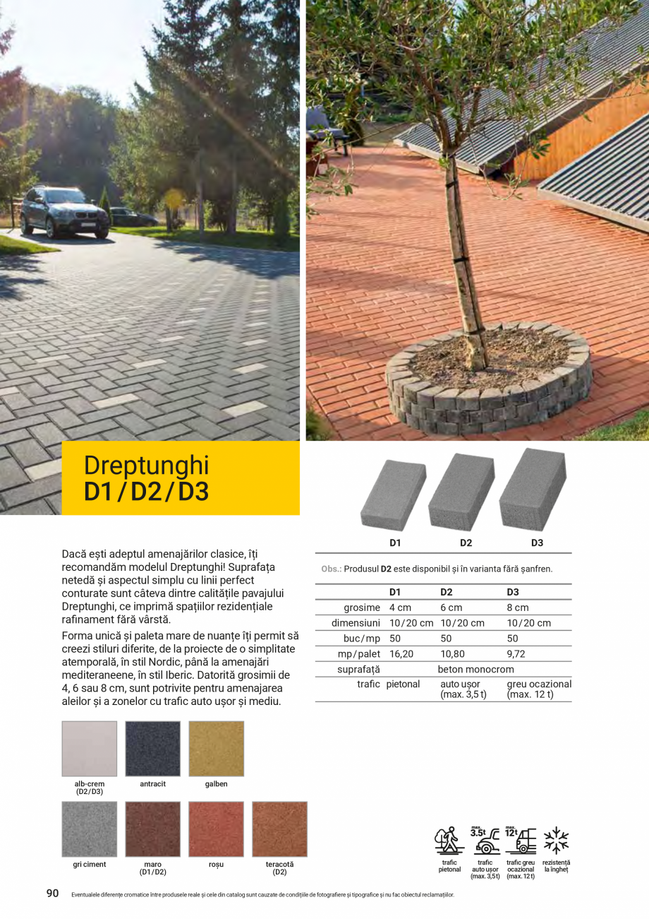Pagina 86-Catalog de produse Elis  Pavaje 2026-2027 ELIS PAVAJE Catalog, brosura Romana 0,40
suprafață...
