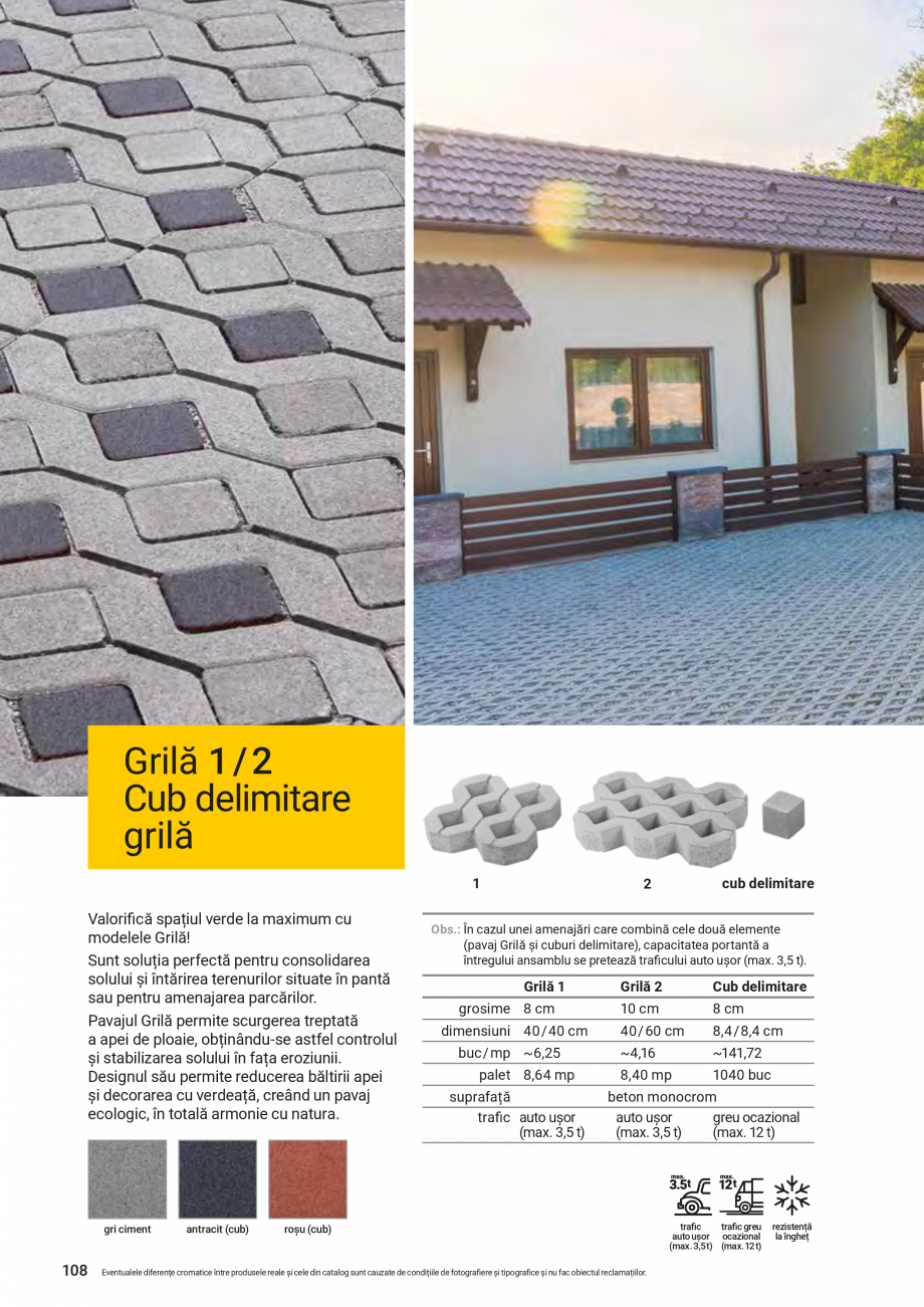 Pagina 106-Catalog de produse Elis  Pavaje 2026-2027 ELIS PAVAJE Catalog, brosura Romana tări
de spații
...