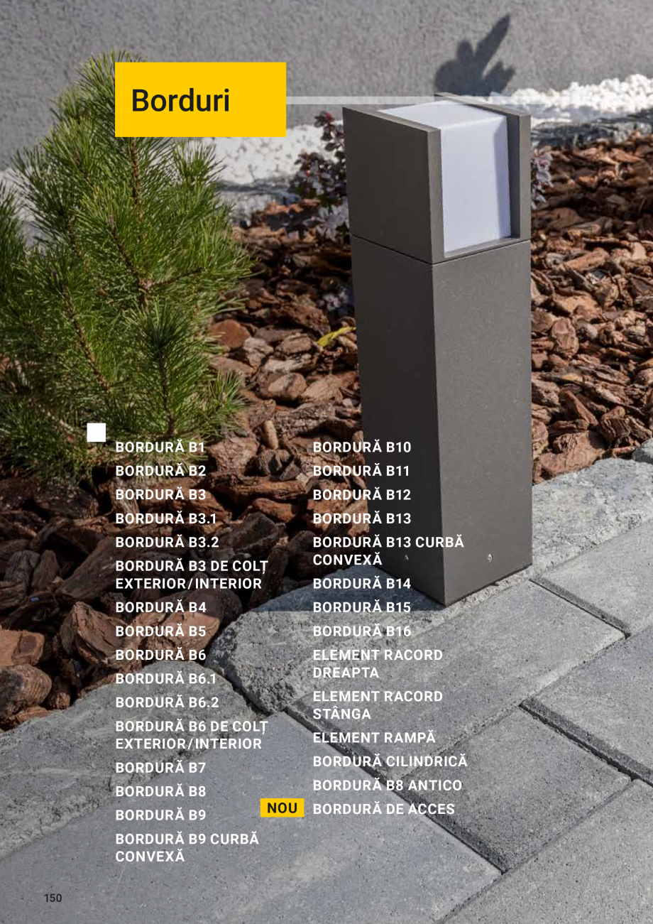 Pagina 150-Catalog de produse Elis  Pavaje 2026-2027 ELIS PAVAJE Catalog, brosura Romana de configuraţia...