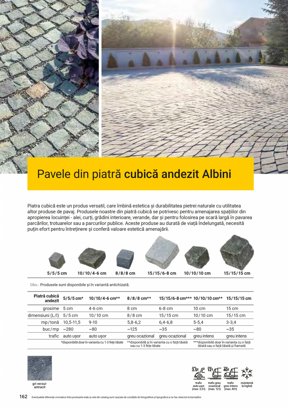 Pagina 162-Catalog de produse Elis  Pavaje 2026-2027 ELIS PAVAJE Catalog, brosura Romana ibă ca bază criblura...